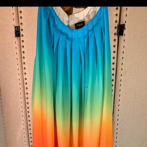 Rafaella Studio NWT pleated Ombre Maxi